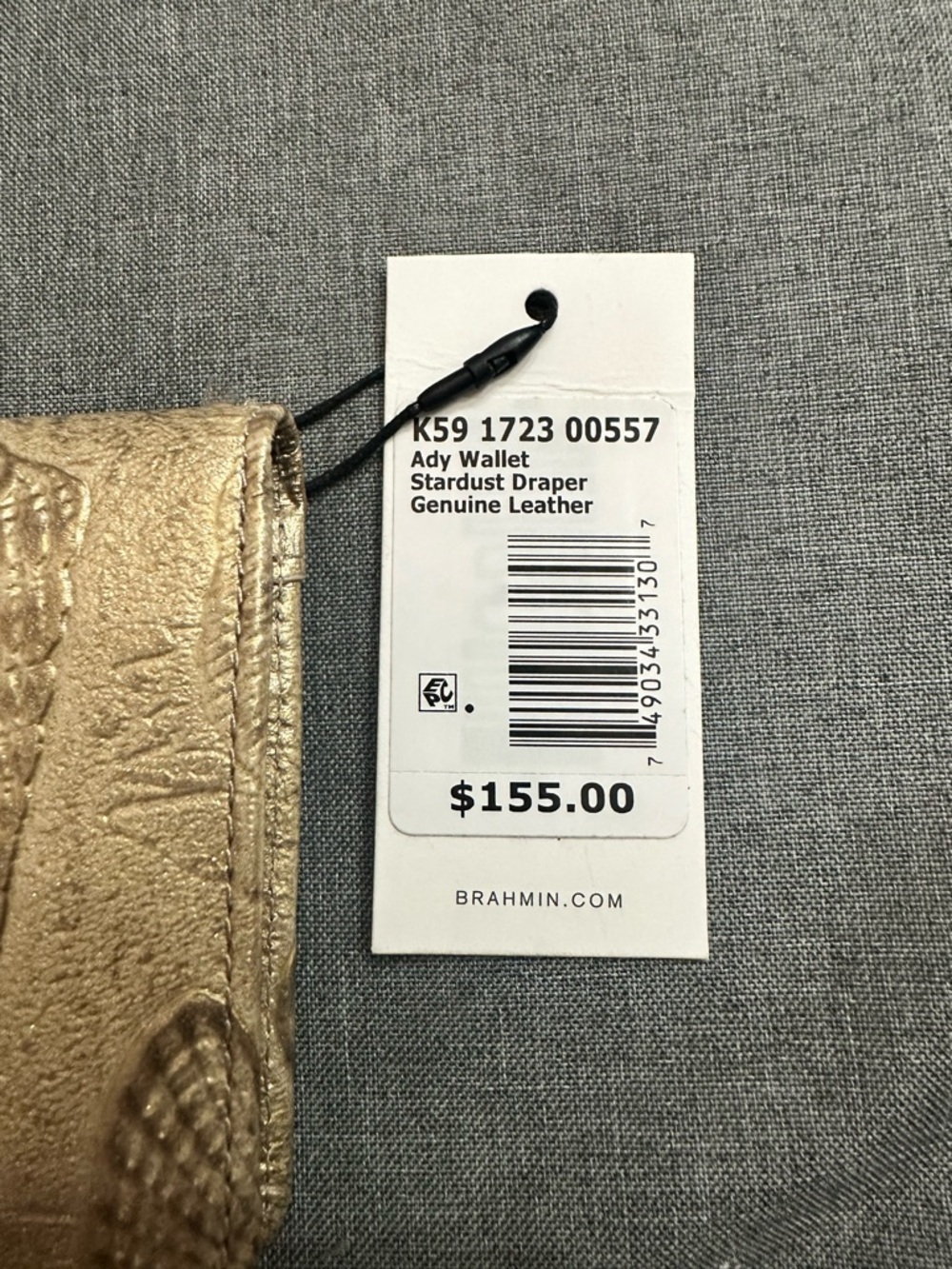 Brahmin Ady Wallet Stardust Draper NWT - Picture 3 of 3
